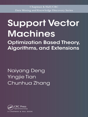 cover image of Support Vector Machines